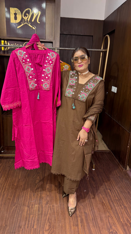 Nisha (Cotton Suit)