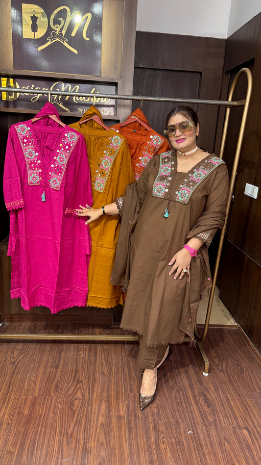 Nisha (Cotton Suit)