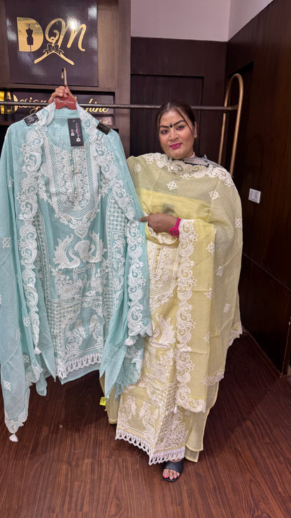 Ruhanni (Malmal Cotton Unstitch Suit)
