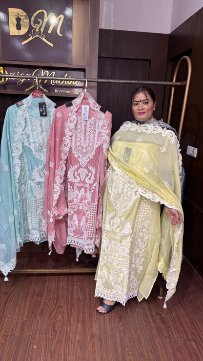 Ruhanni (Malmal Cotton Unstitch Suit)