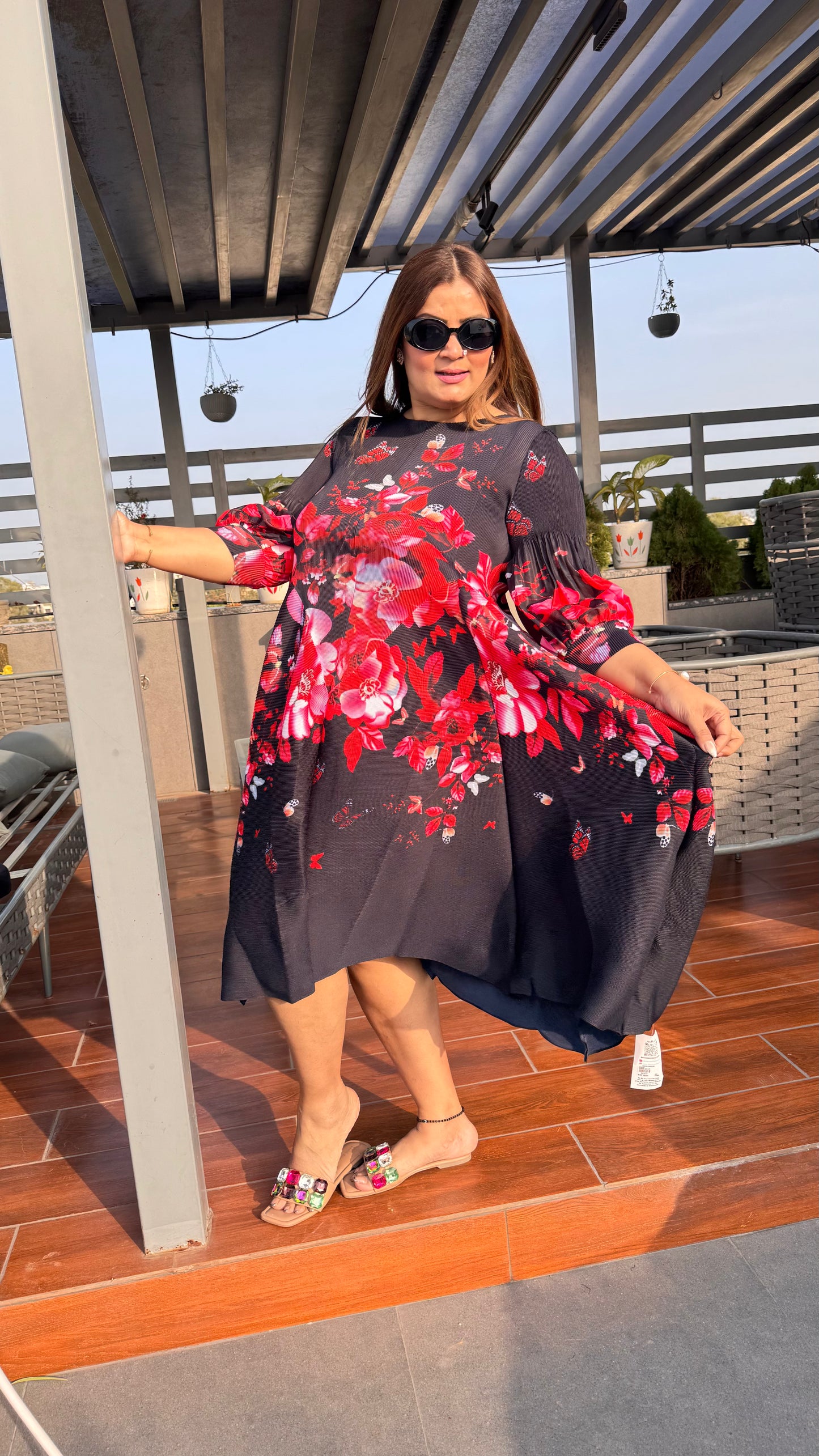 Effortless Flow Free Size Dress