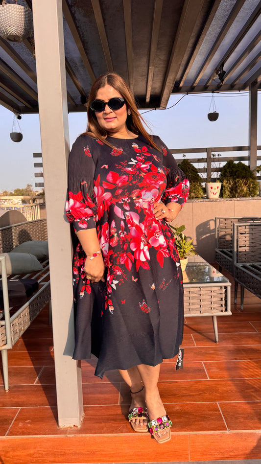 Effortless Flow Free Size Dress