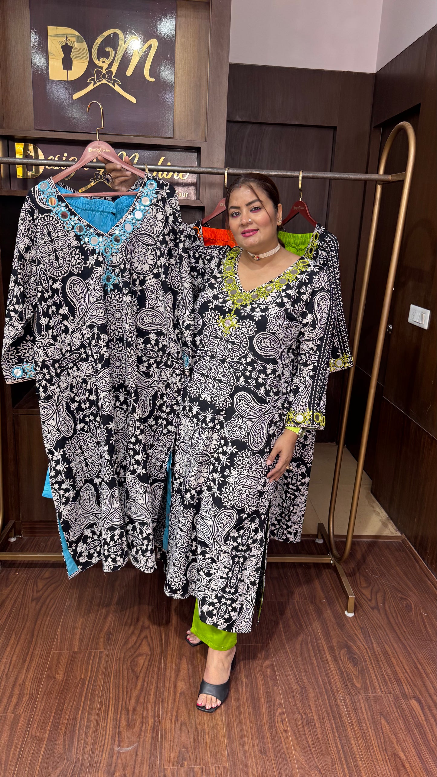 Saira (Masleen Cotton Suit)