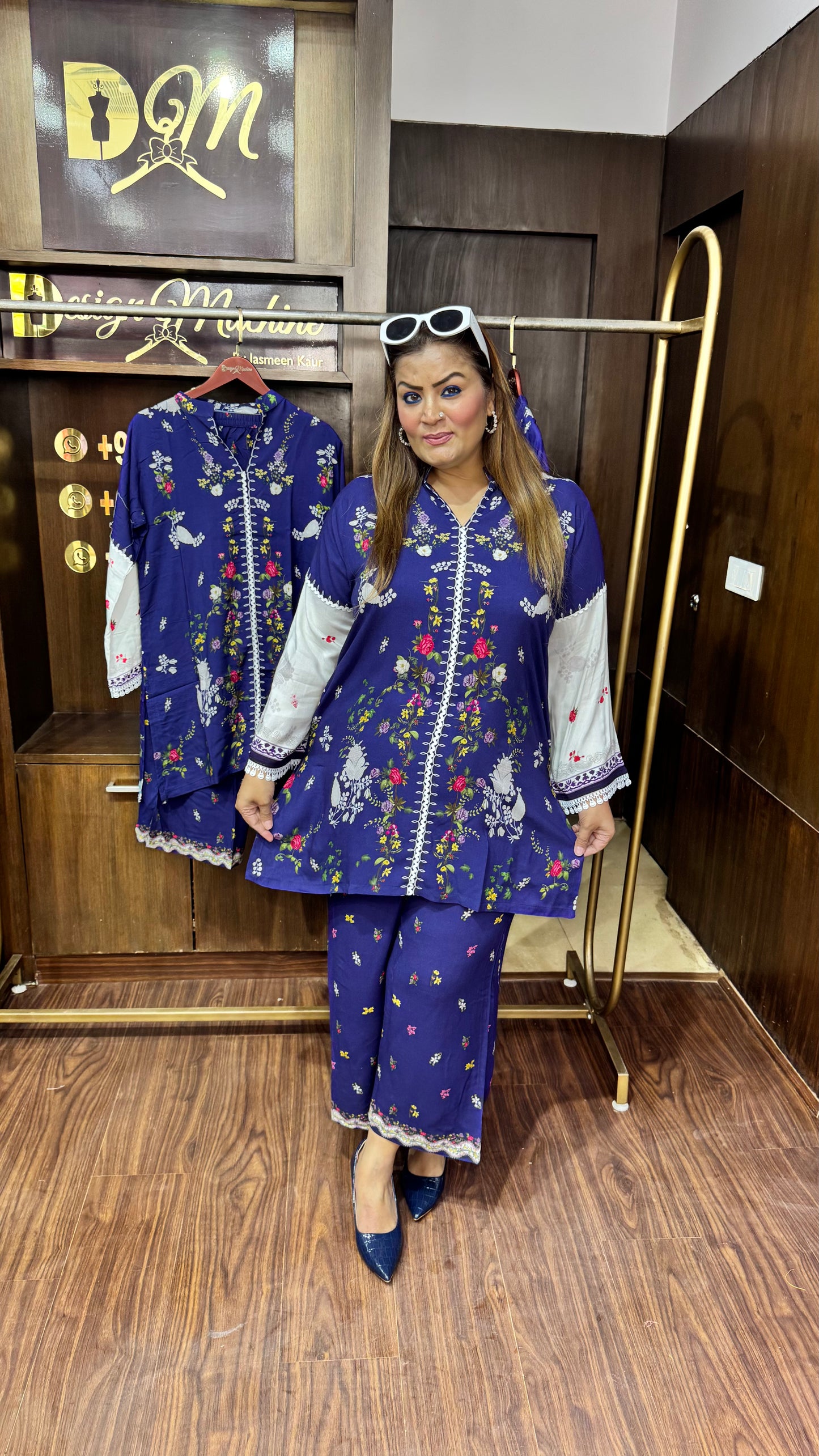 Zaira (Masleen Cotton Cordset)
