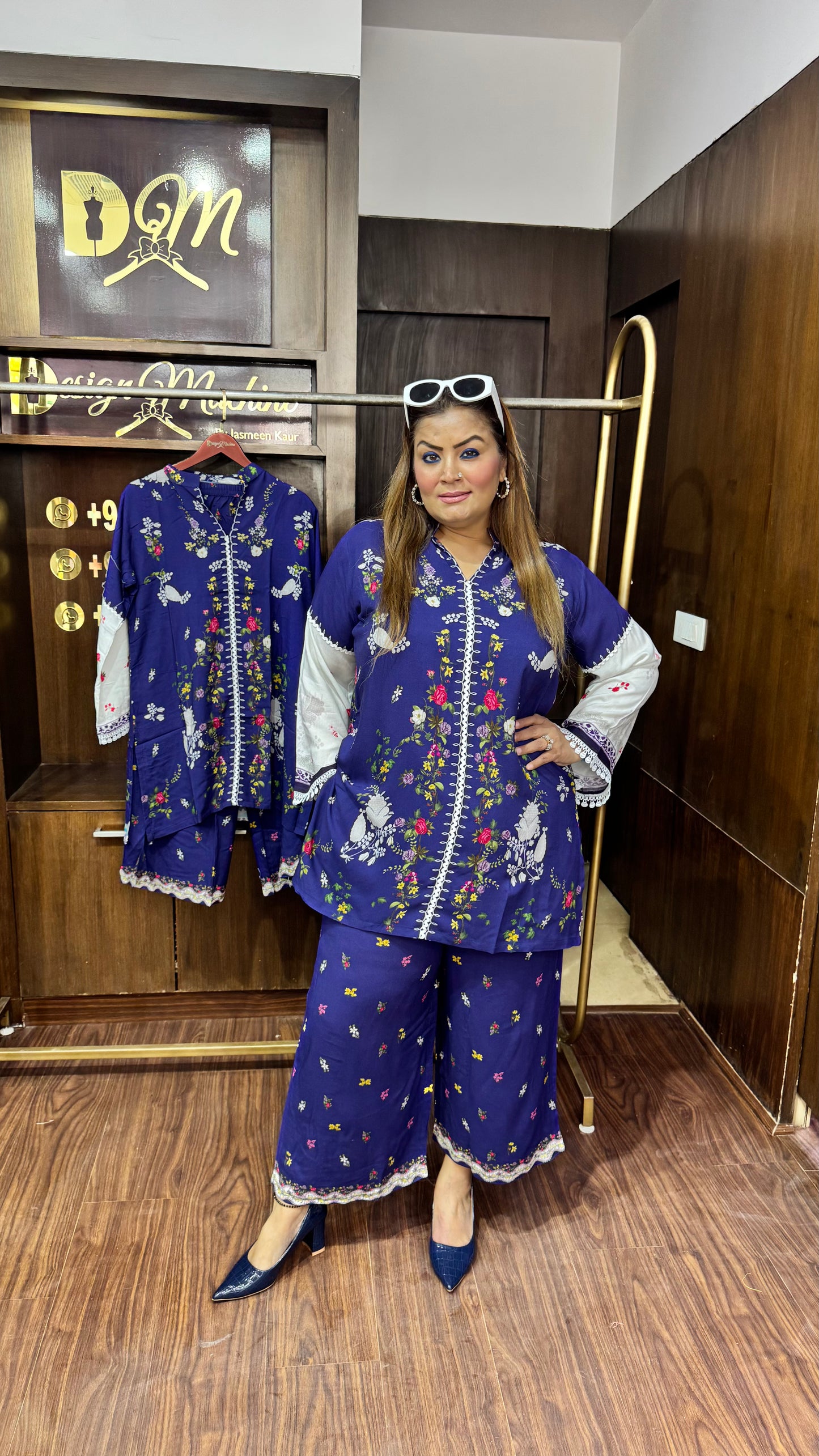 Zaira (Masleen Cotton Cordset)