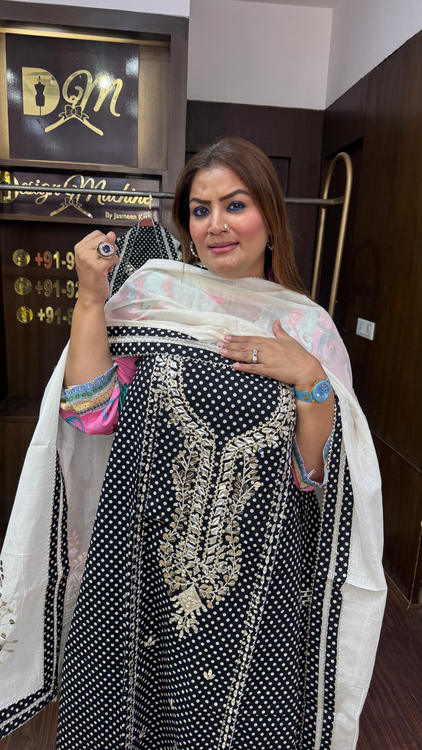 Avela (Cotton Unstitch Suit)