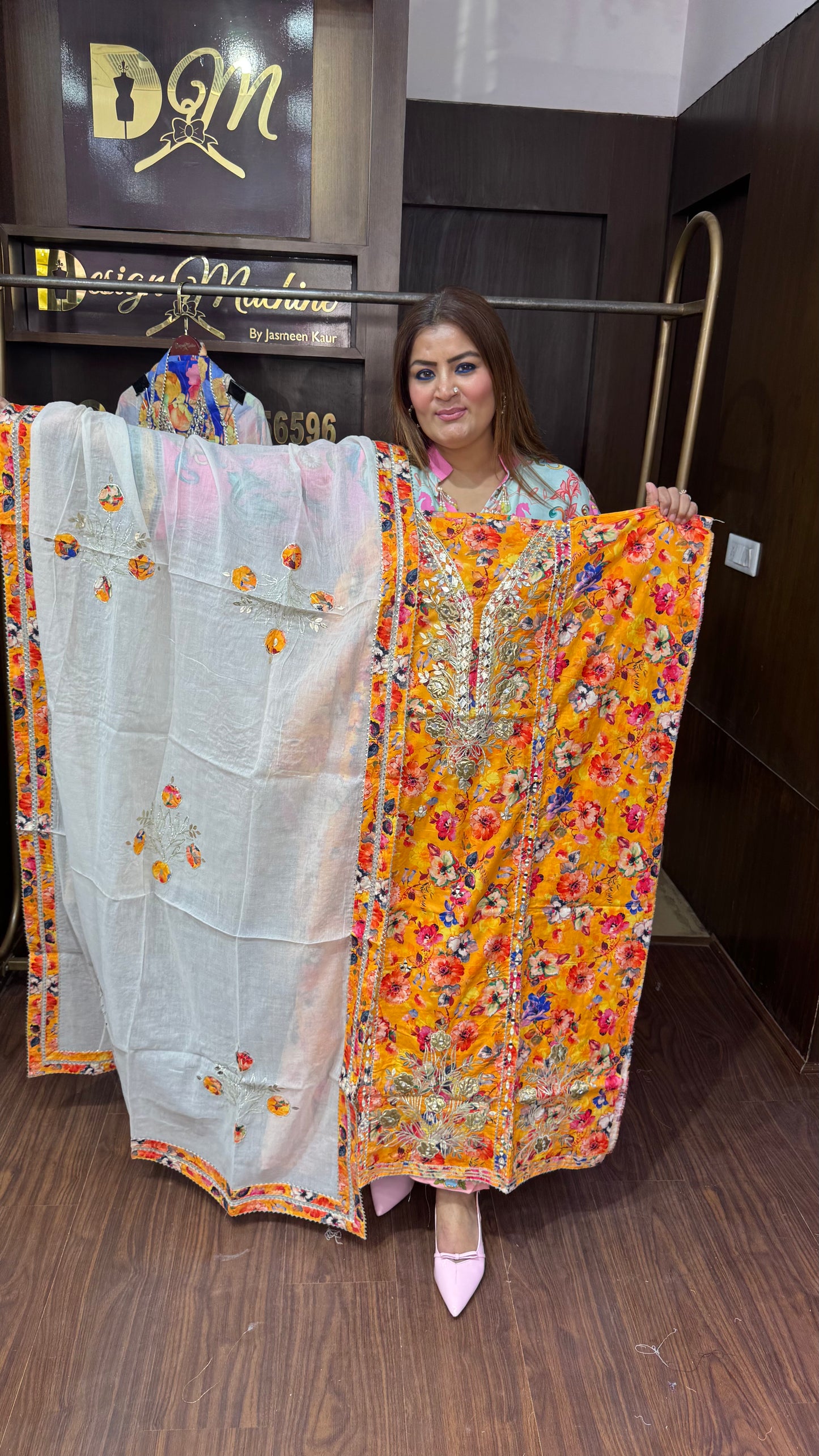 Nayra (Cotton Unstitch Suit)