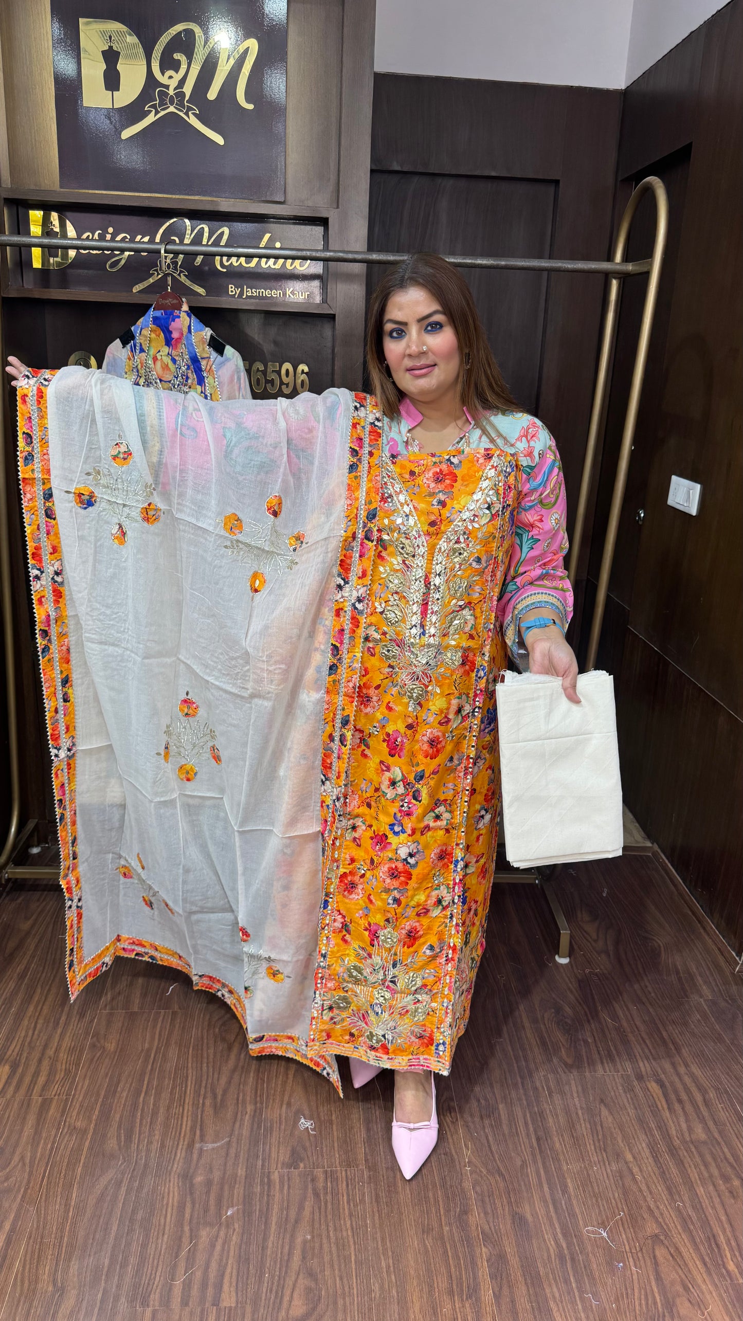Nayra (Cotton Unstitch Suit)
