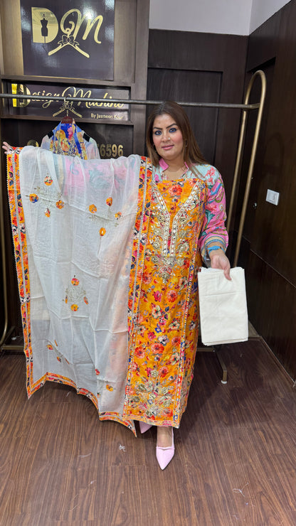 Nayra (Cotton Unstitch Suit)