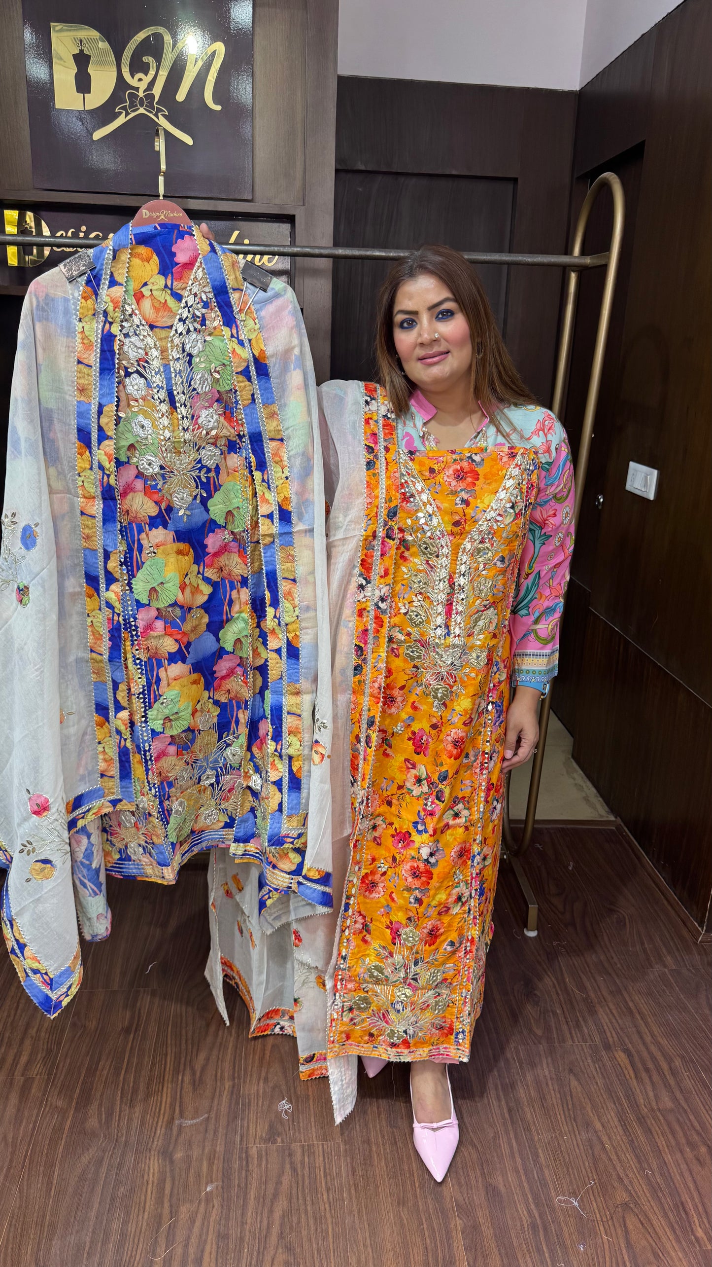 Nayra (Cotton Unstitch Suit)
