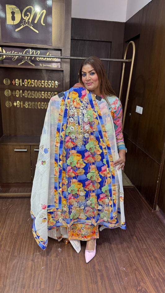 Nayra (Cotton Unstitch Suit)
