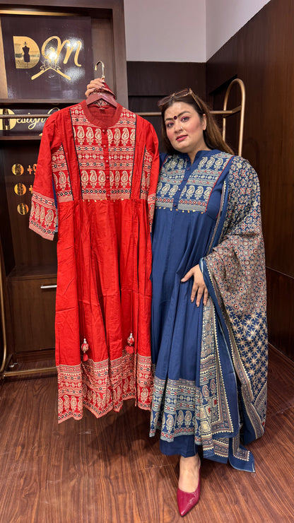 Seravya (Cotton Anarkali)