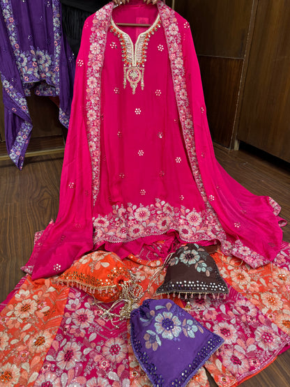 Kyraani (Semi-Stitched Suit)