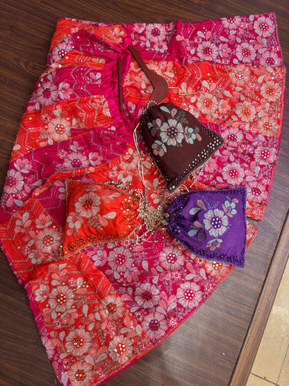 Kyraani (Semi-Stitched Suit)