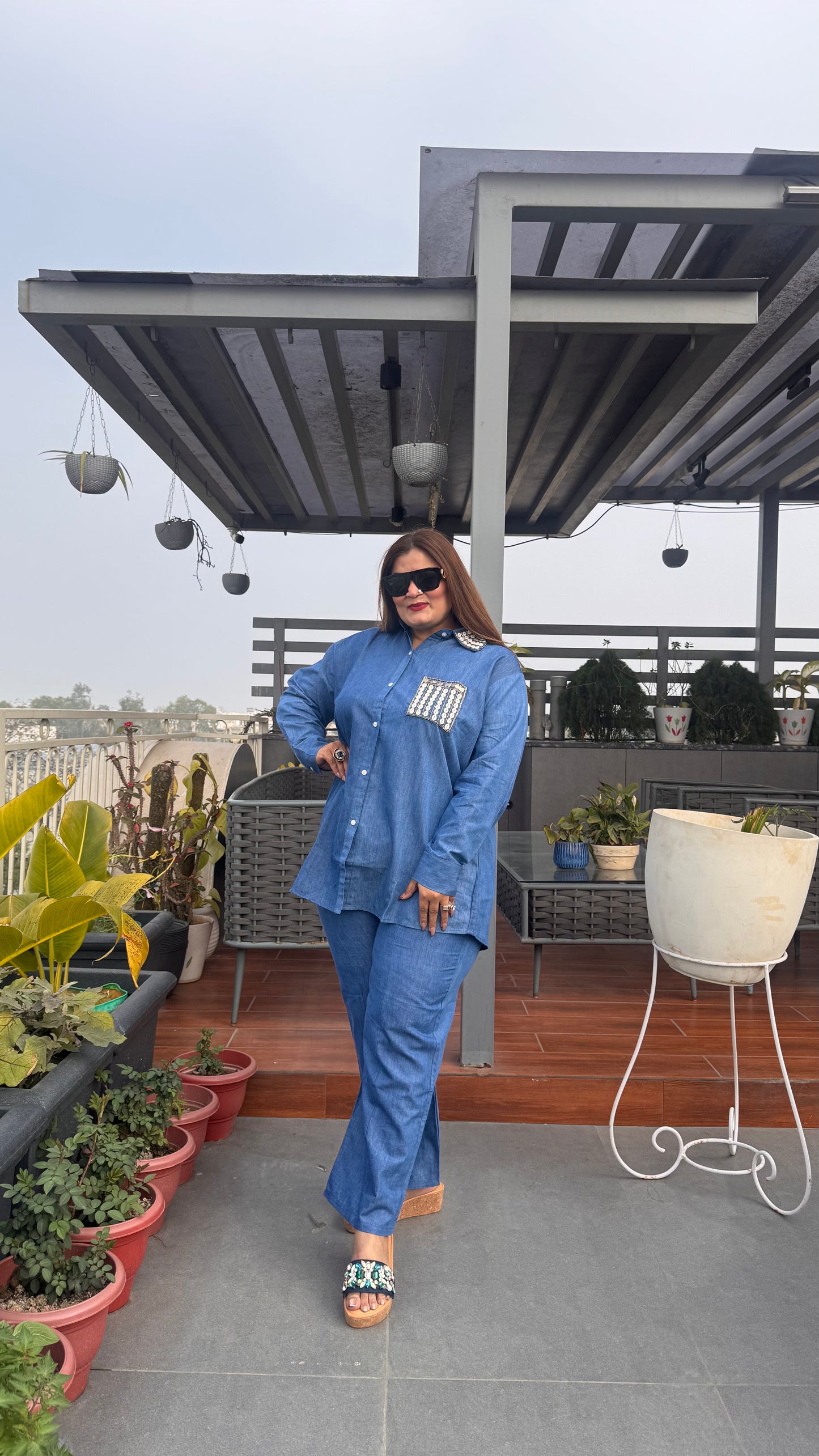 Denim Aura Cordset