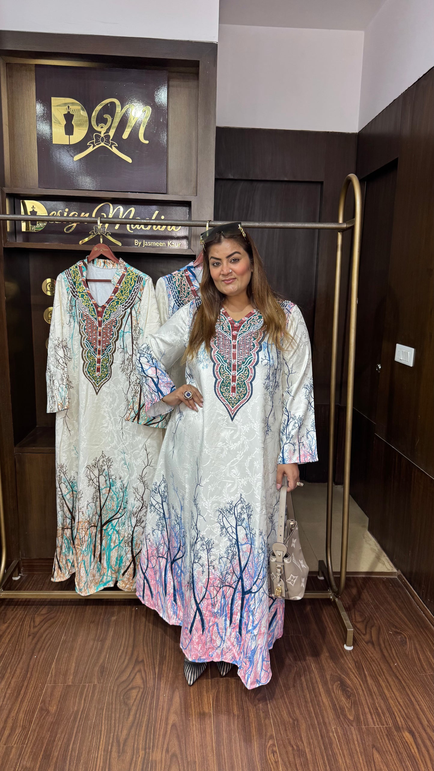 Avyra (Imported Fabric Dress)