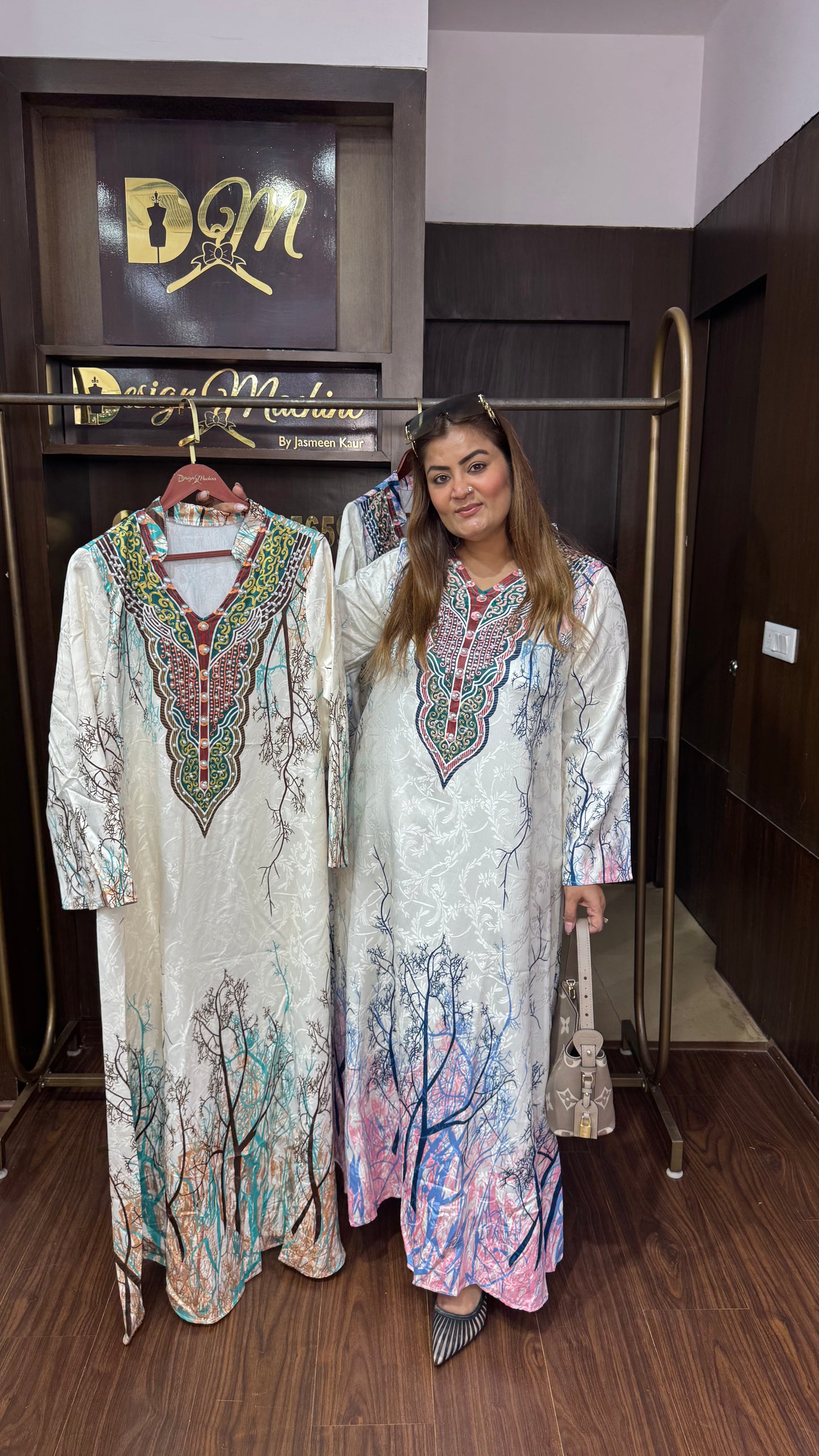 Avyra (Imported Fabric Dress)