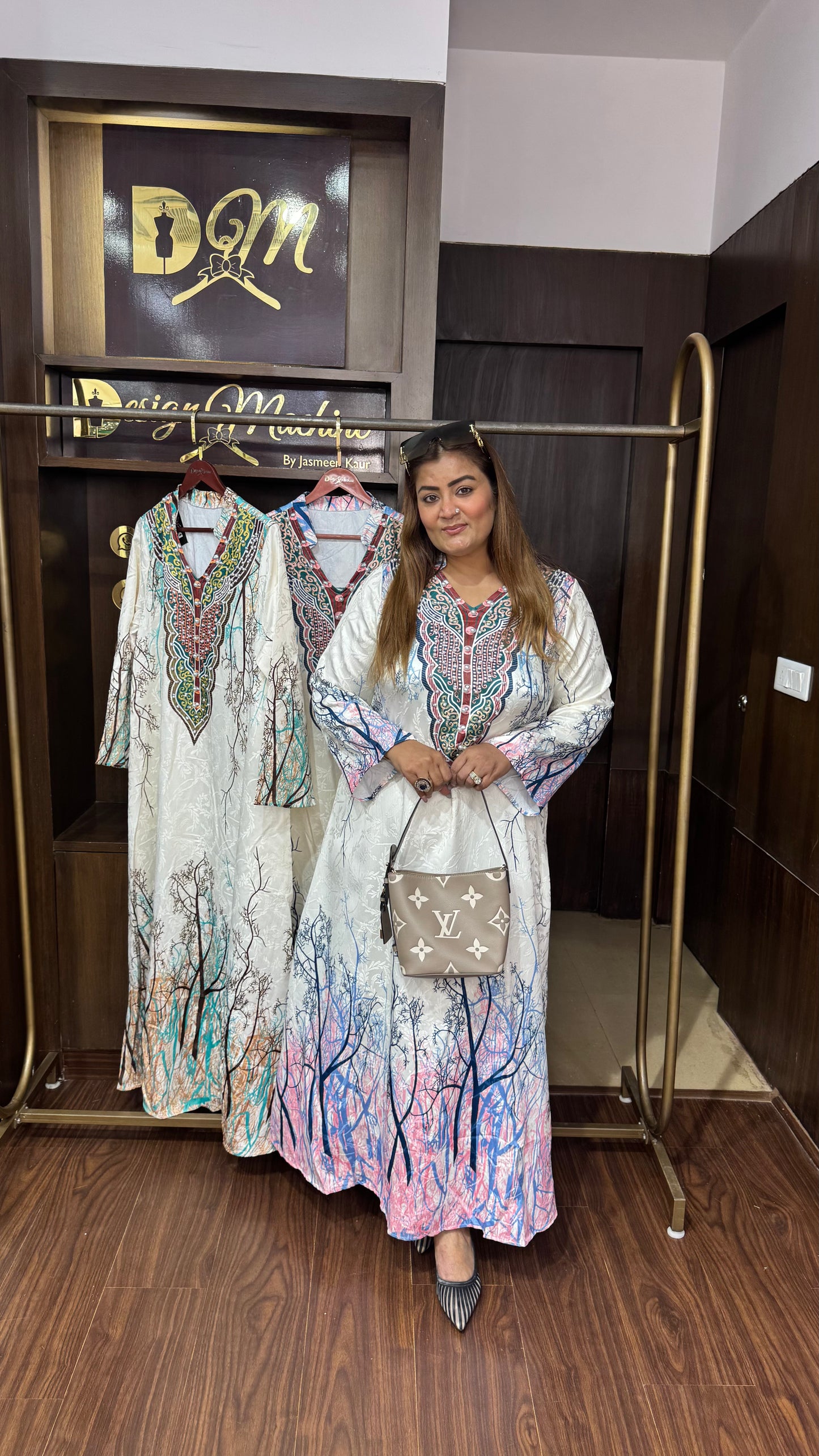 Avyra (Imported Fabric Dress)