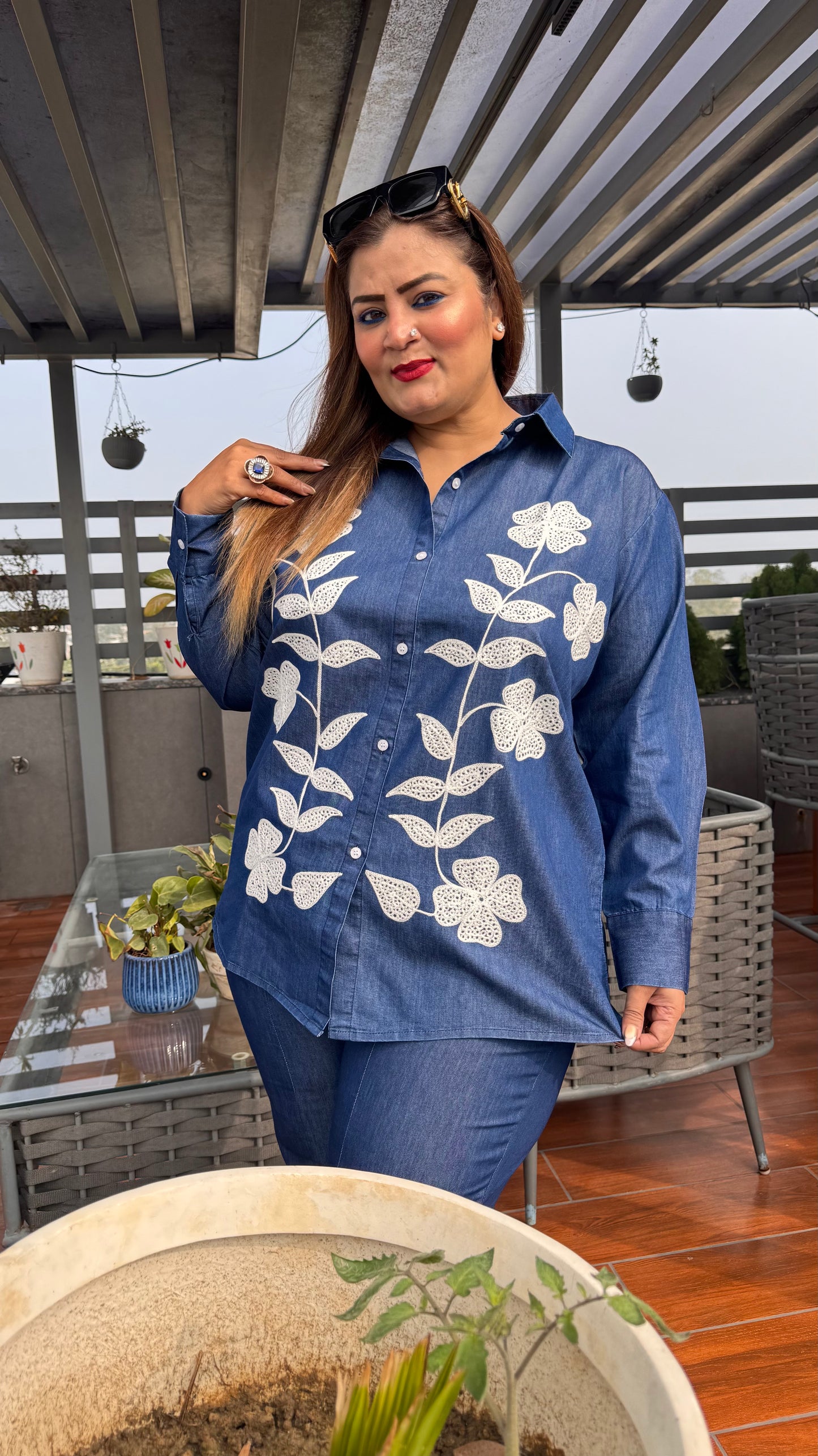 Sky Indigo Cordset