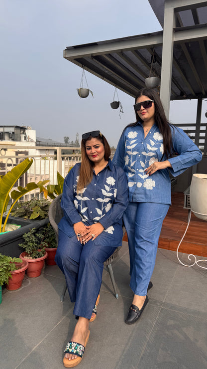 Sky Indigo Cordset