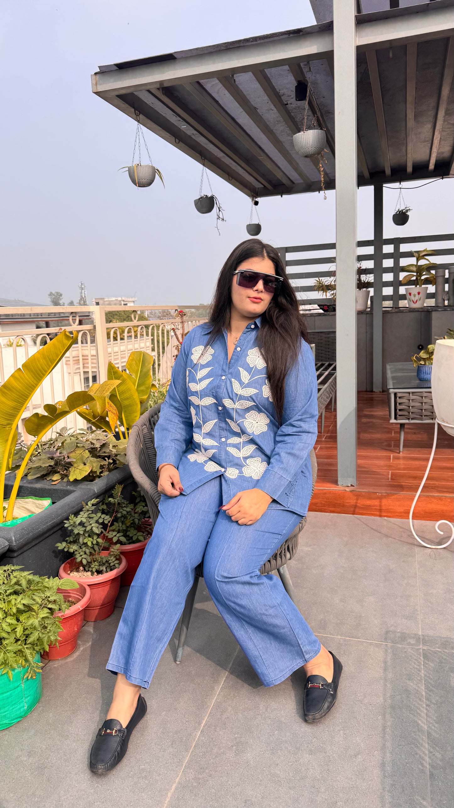 Sky Indigo Cordset