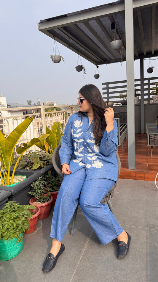 Sky Indigo Cordset