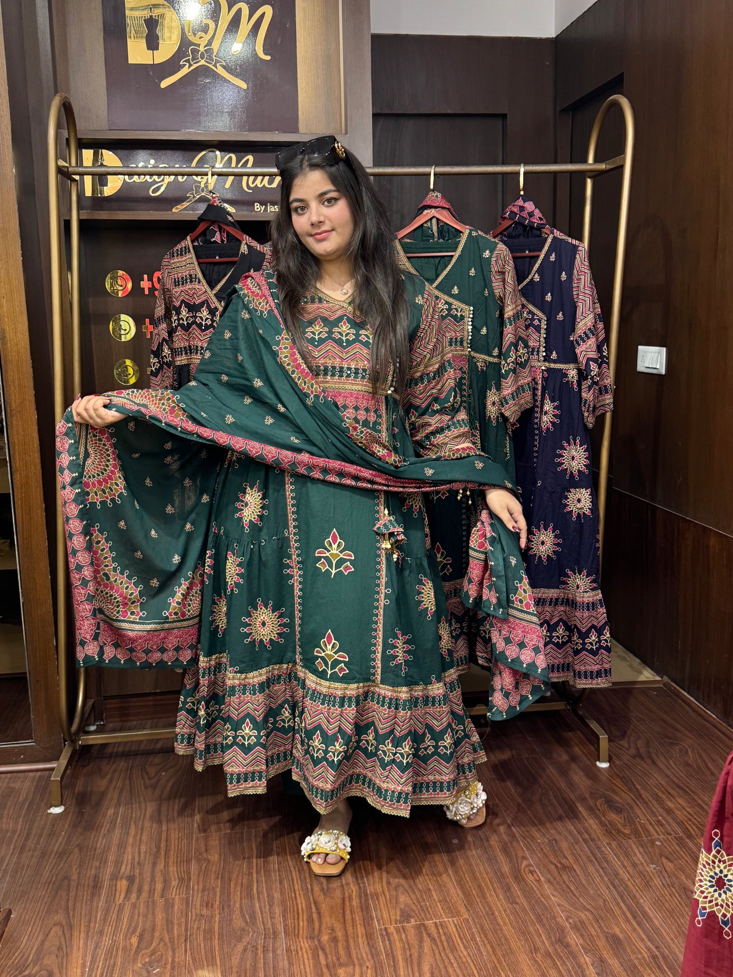 Samyra (Cotton Anarkali)