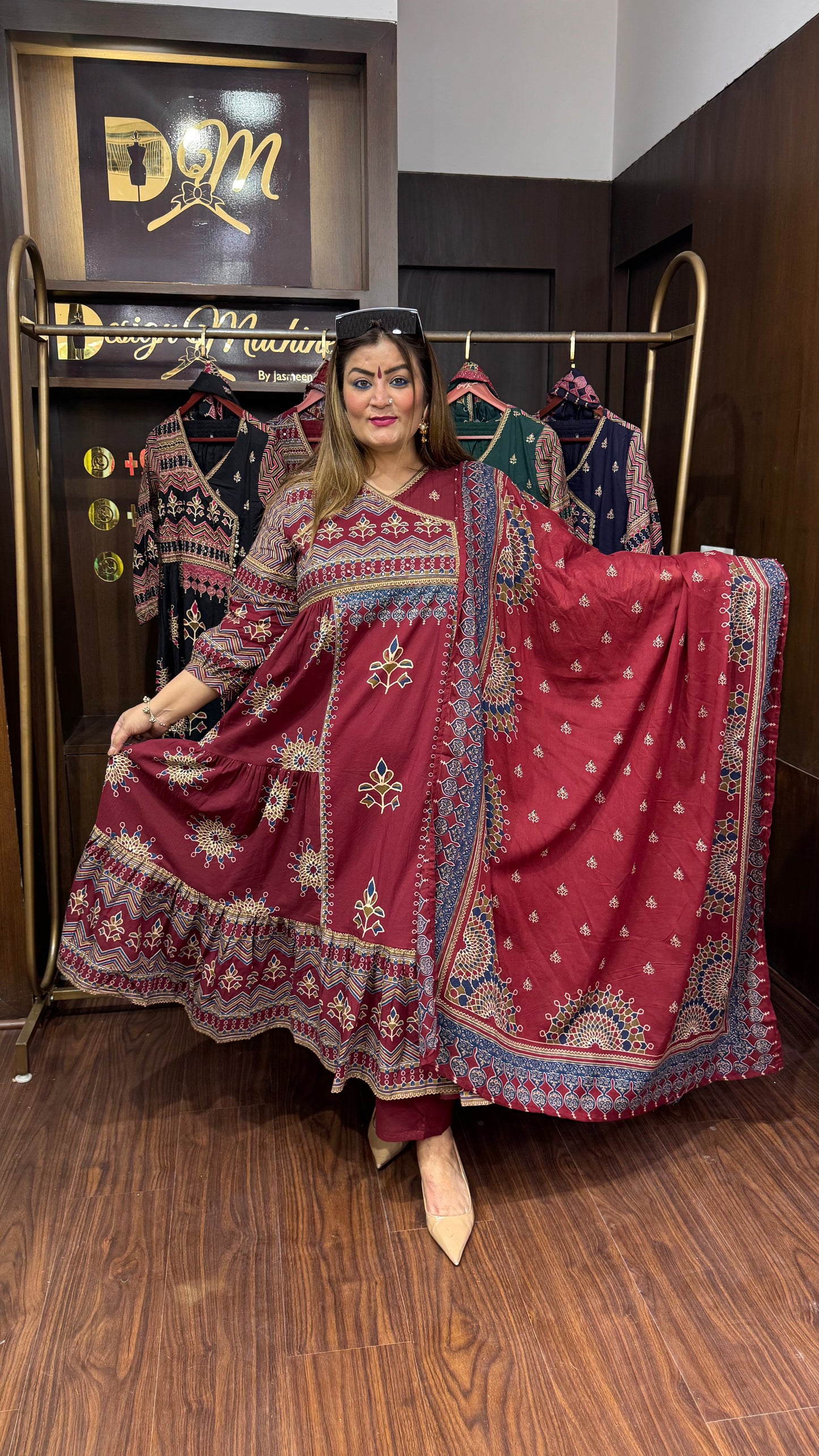 Samyra (Cotton Anarkali)
