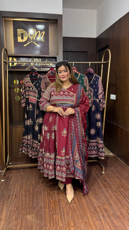 Samyra (Cotton Anarkali)