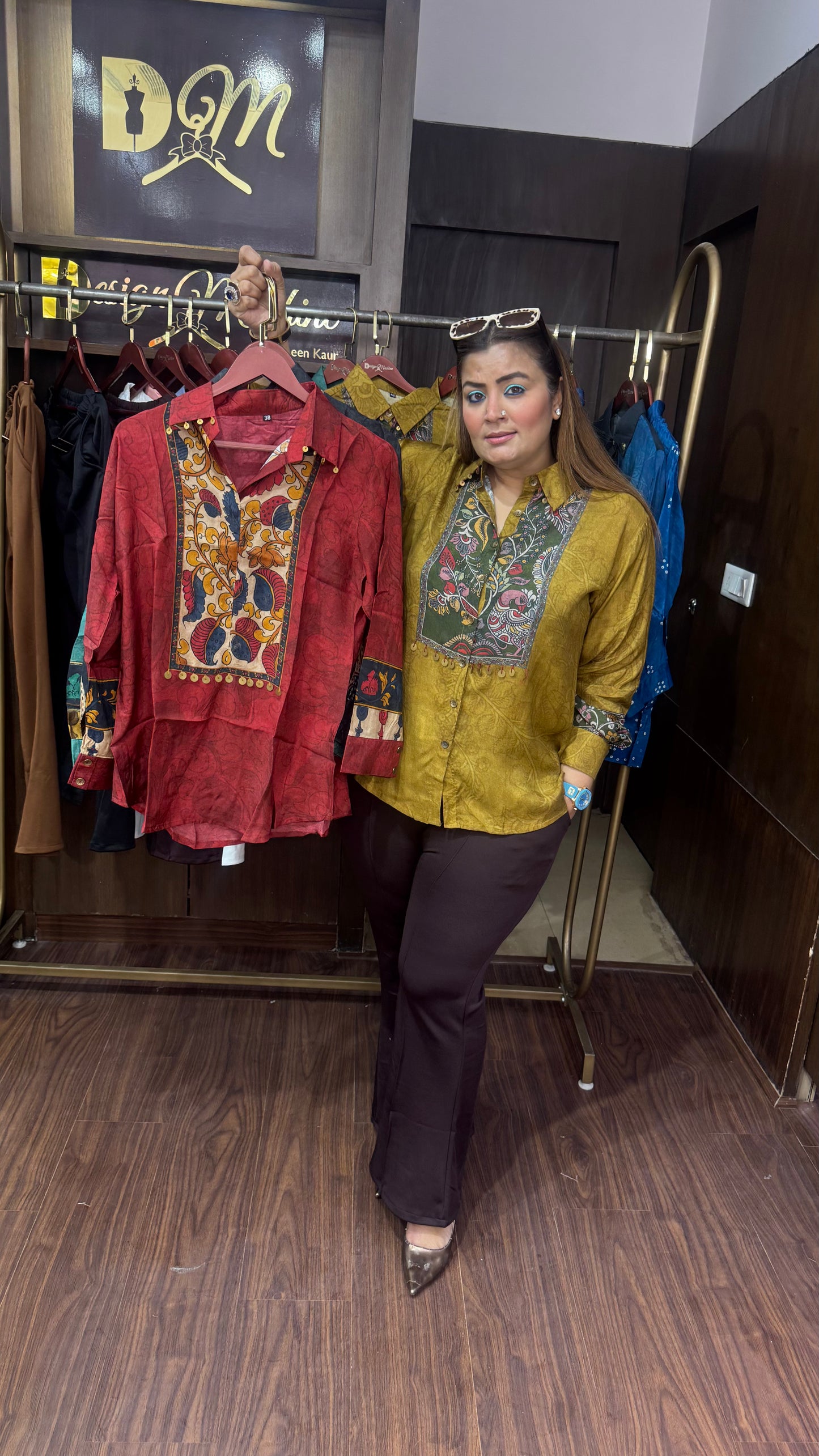 Zinia (Masleen Cotton Shirt)