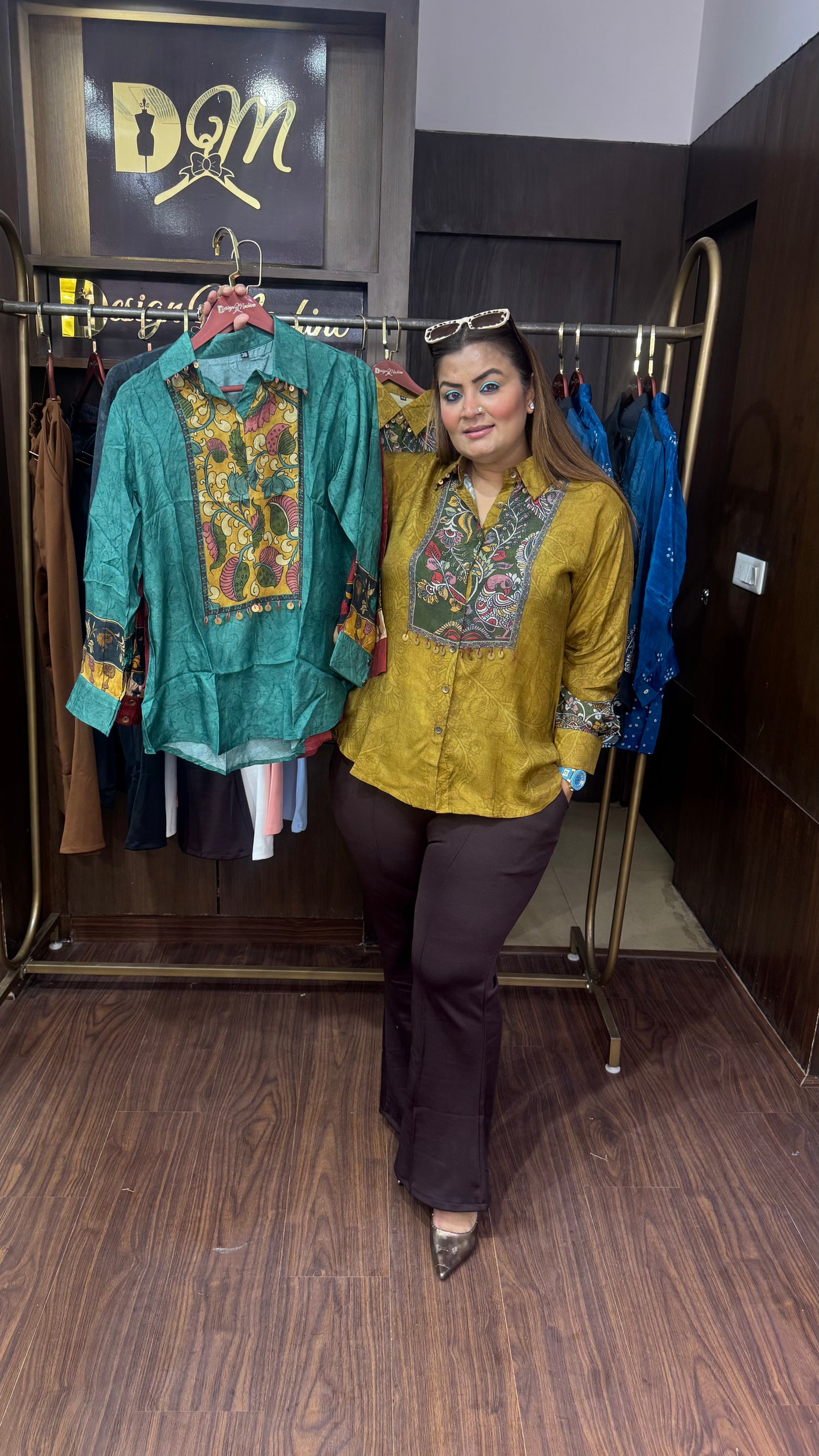 Zinia (Masleen Cotton Shirt)