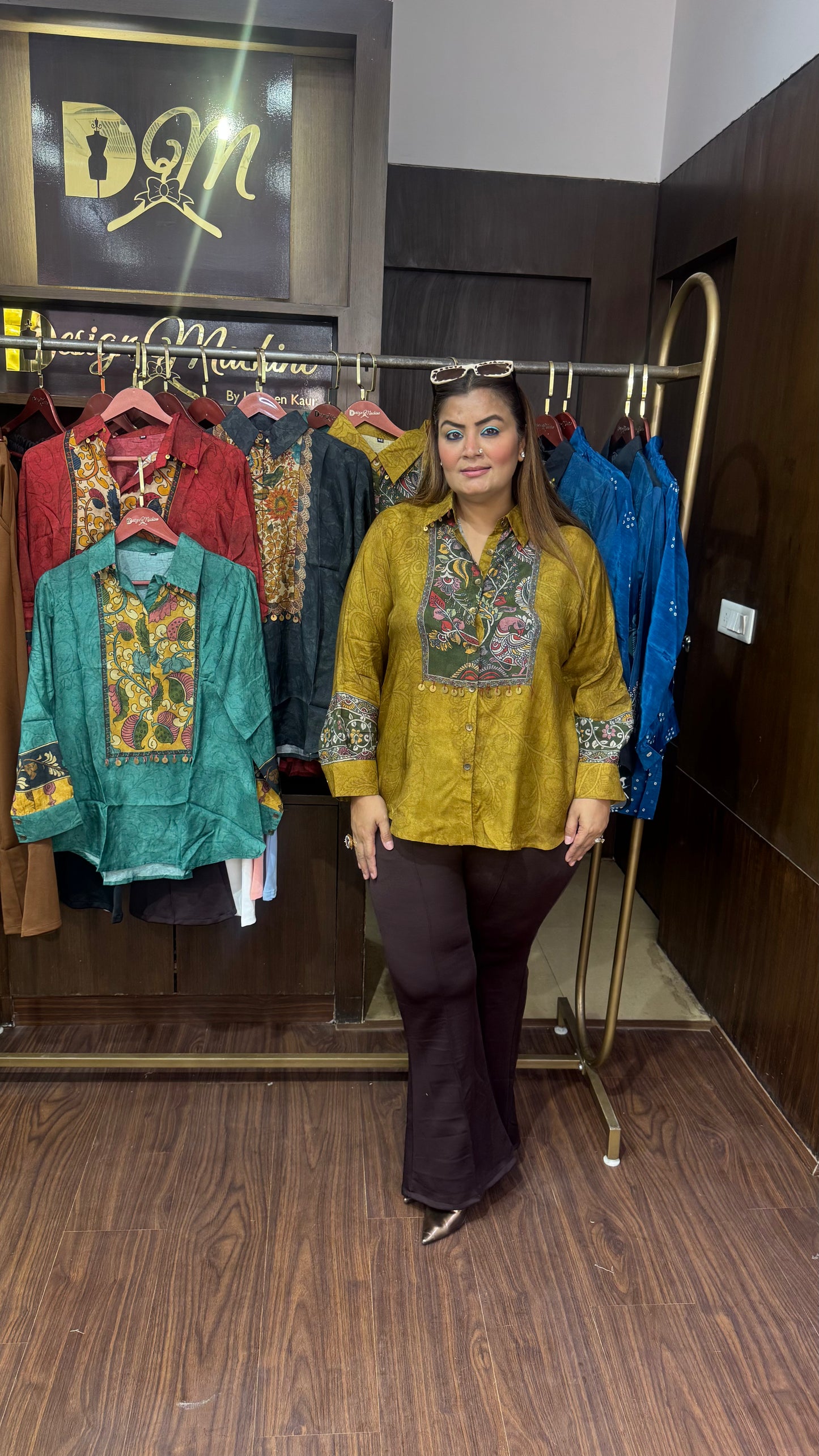 Zinia (Masleen Cotton Shirt)
