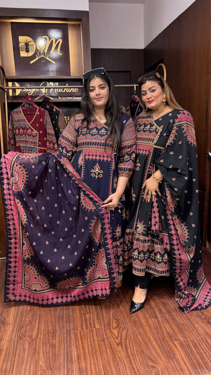 Samyra (Cotton Anarkali)