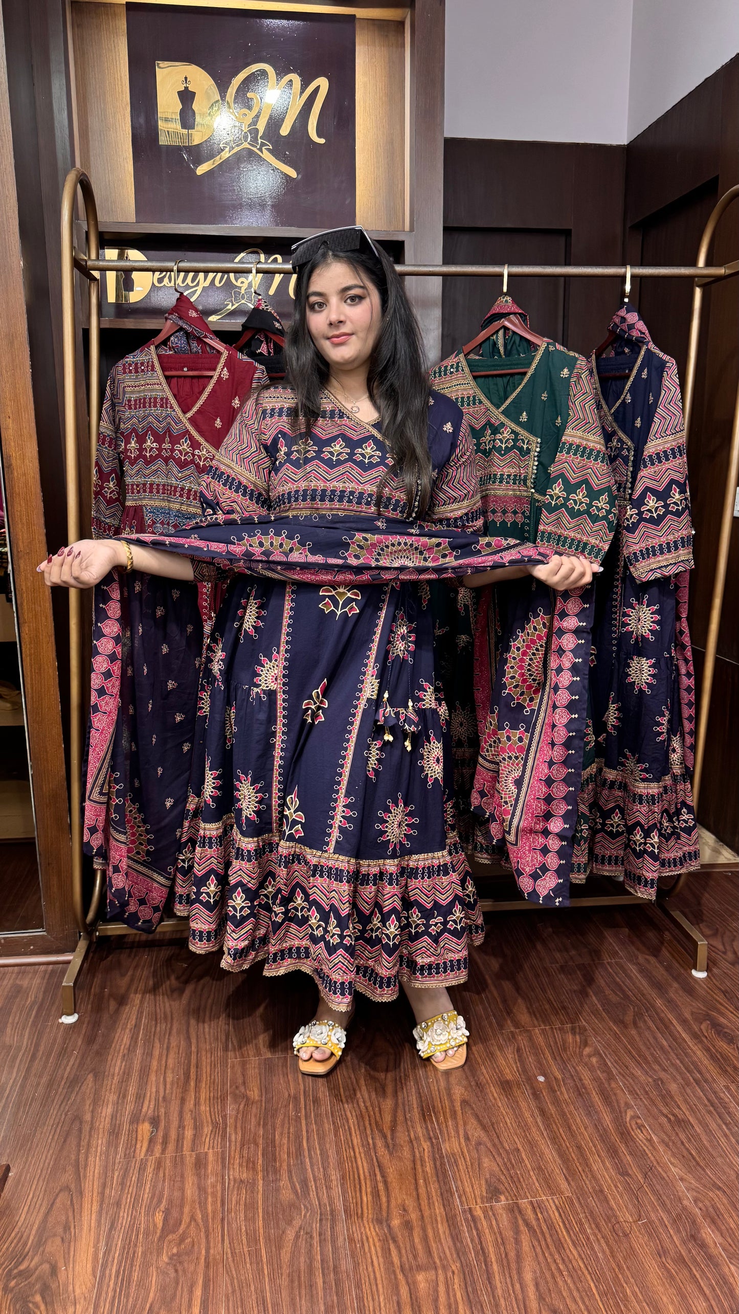 Samyra (Cotton Anarkali)