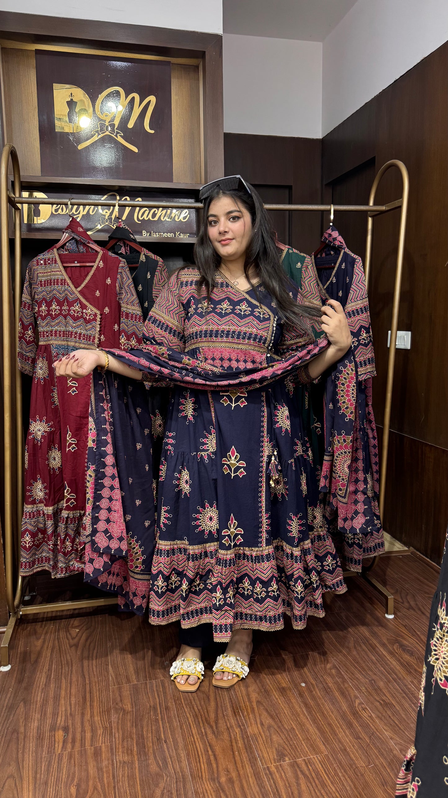 Samyra (Cotton Anarkali)