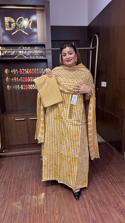 Oshvya (Unstitched Suit)