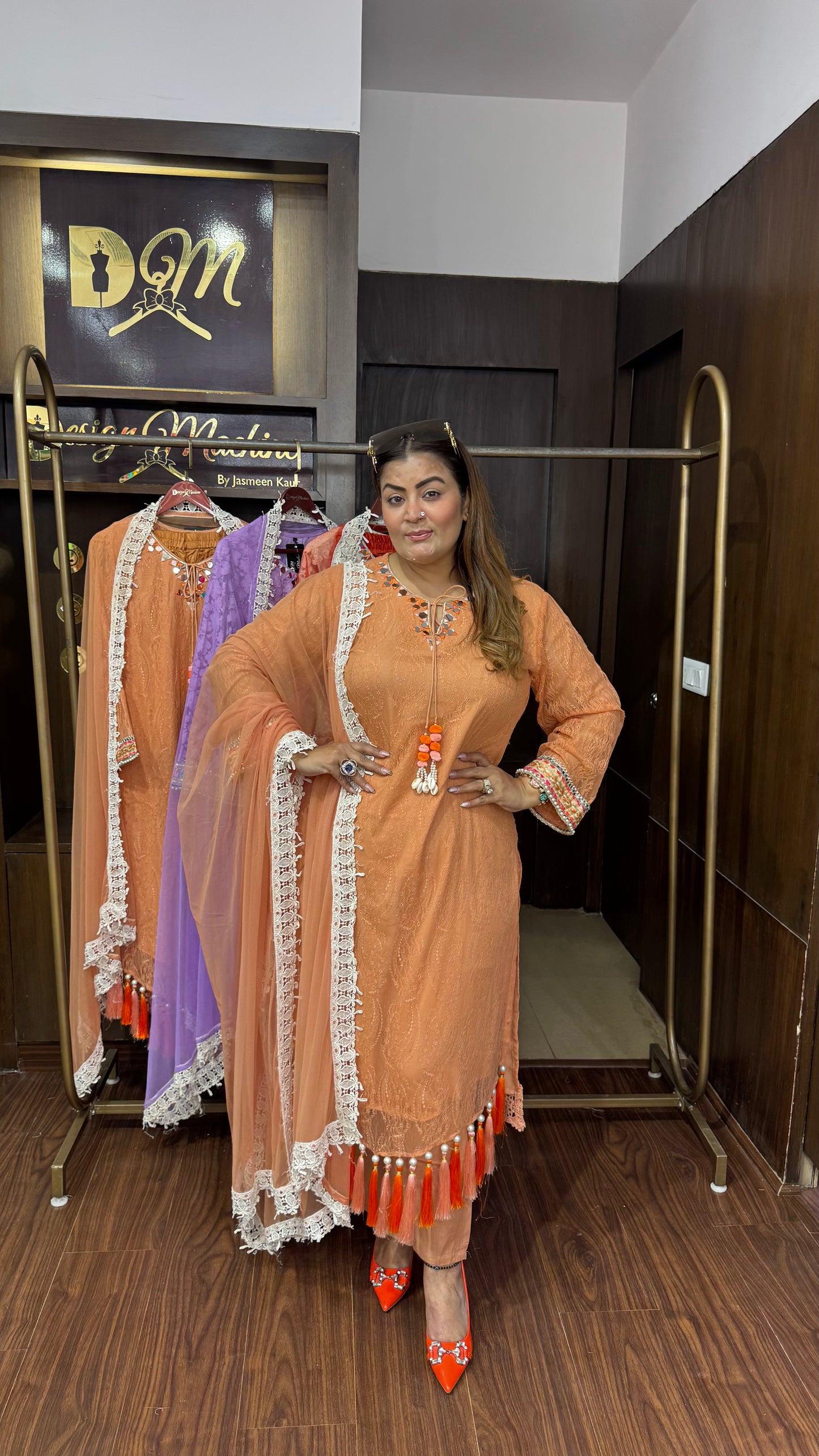 Nayra Cotton Suit