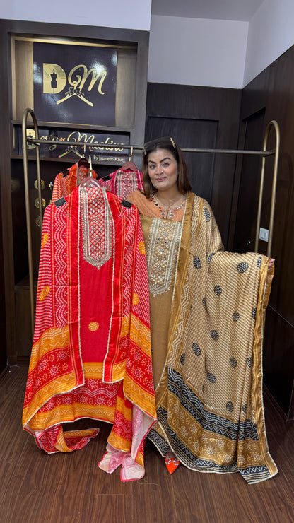 Vasundhara Silk Suit