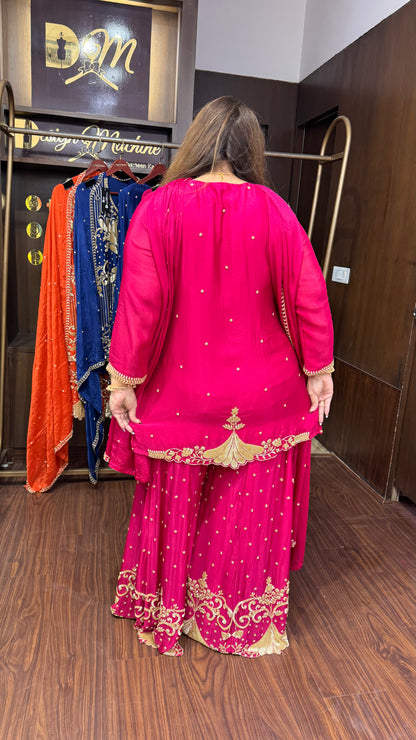 Zaynika (Sharara Suit)