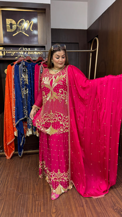 Zaynika (Sharara Suit)
