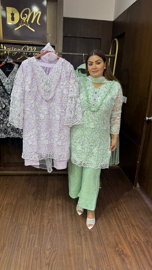 Zaira (Hakoba Chikan Fabric Suit)