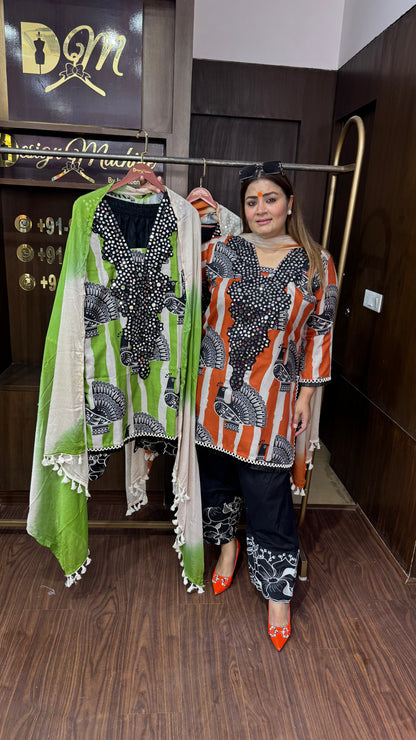 Niara (Malmal Cotton Farshi Salwar Suit)