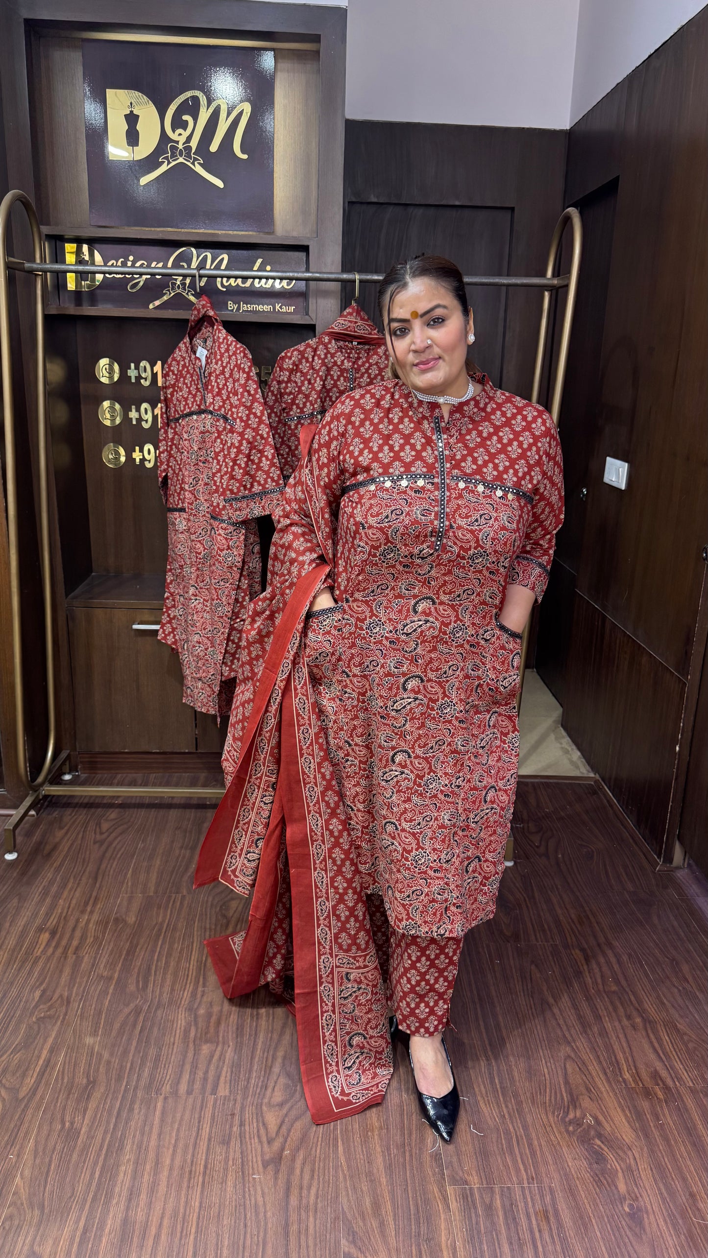 Tara (Masleen Cotton Suit)