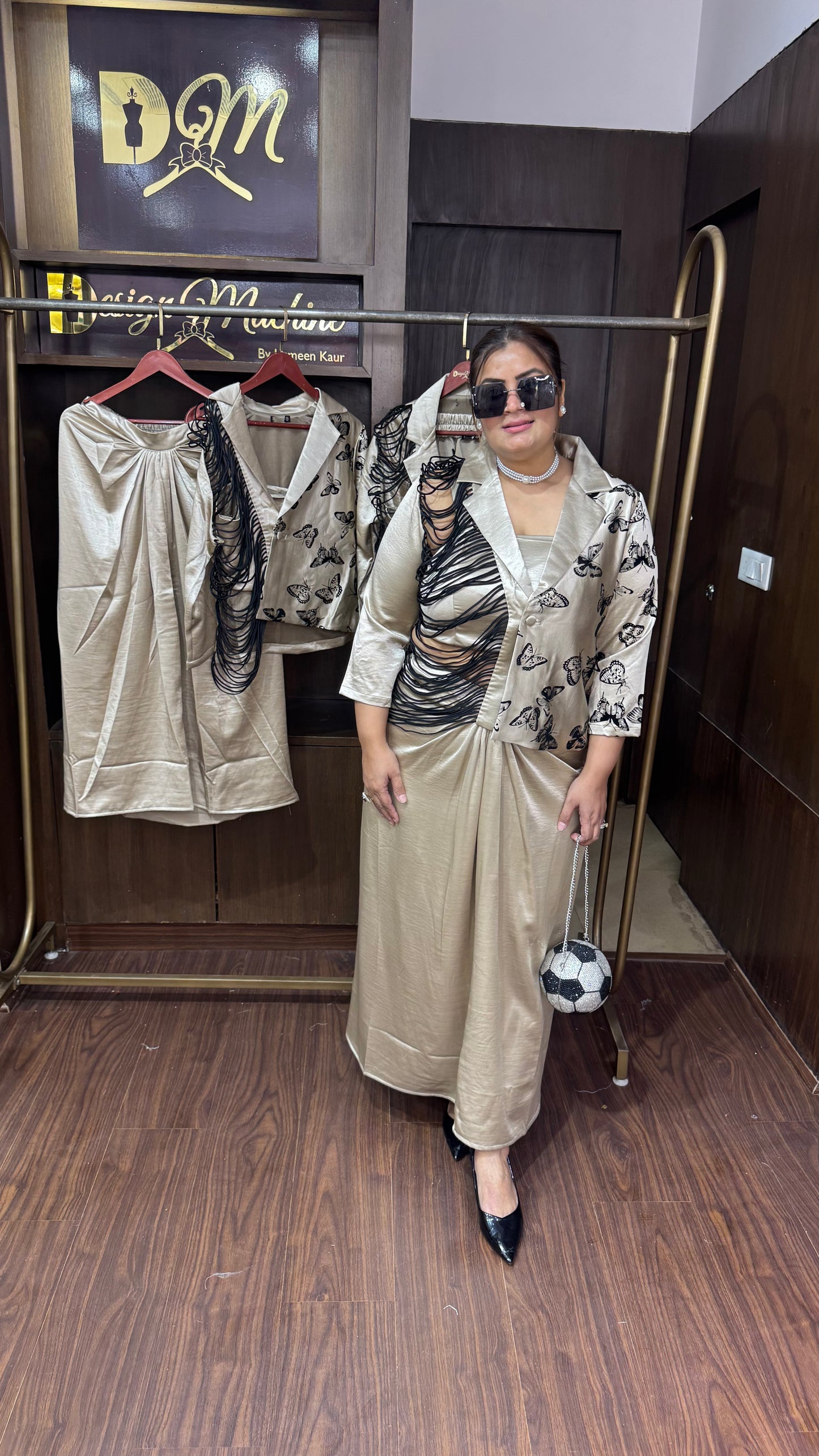 Lyra ( Imported Fabric 3 Piece Indo Western)