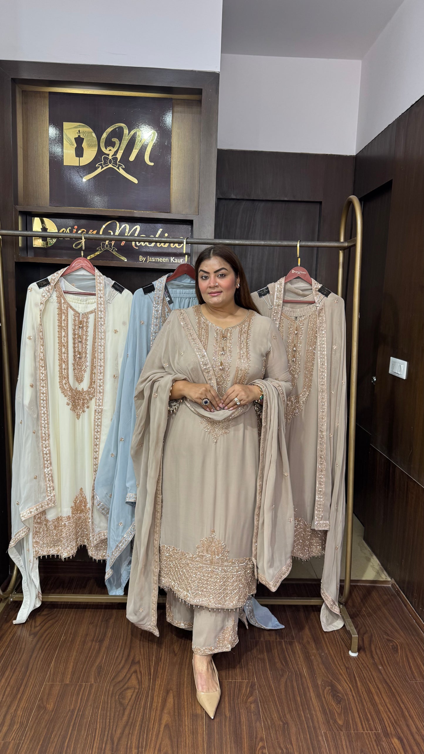 Elisia (Georgette Fabric Suit)