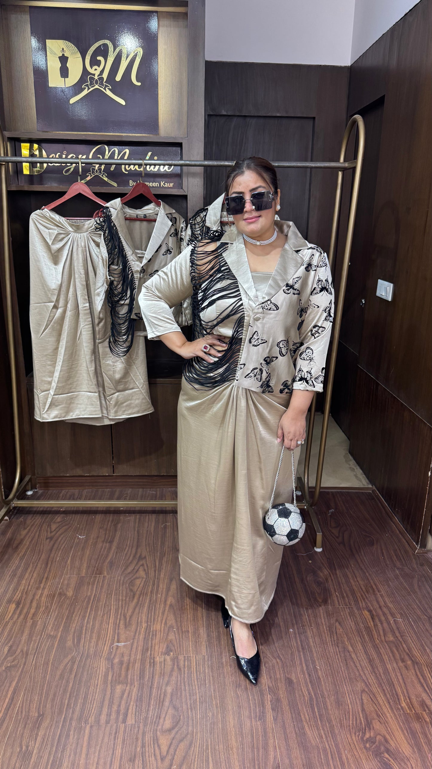Lyra ( Imported Fabric 3 Piece Indo Western)
