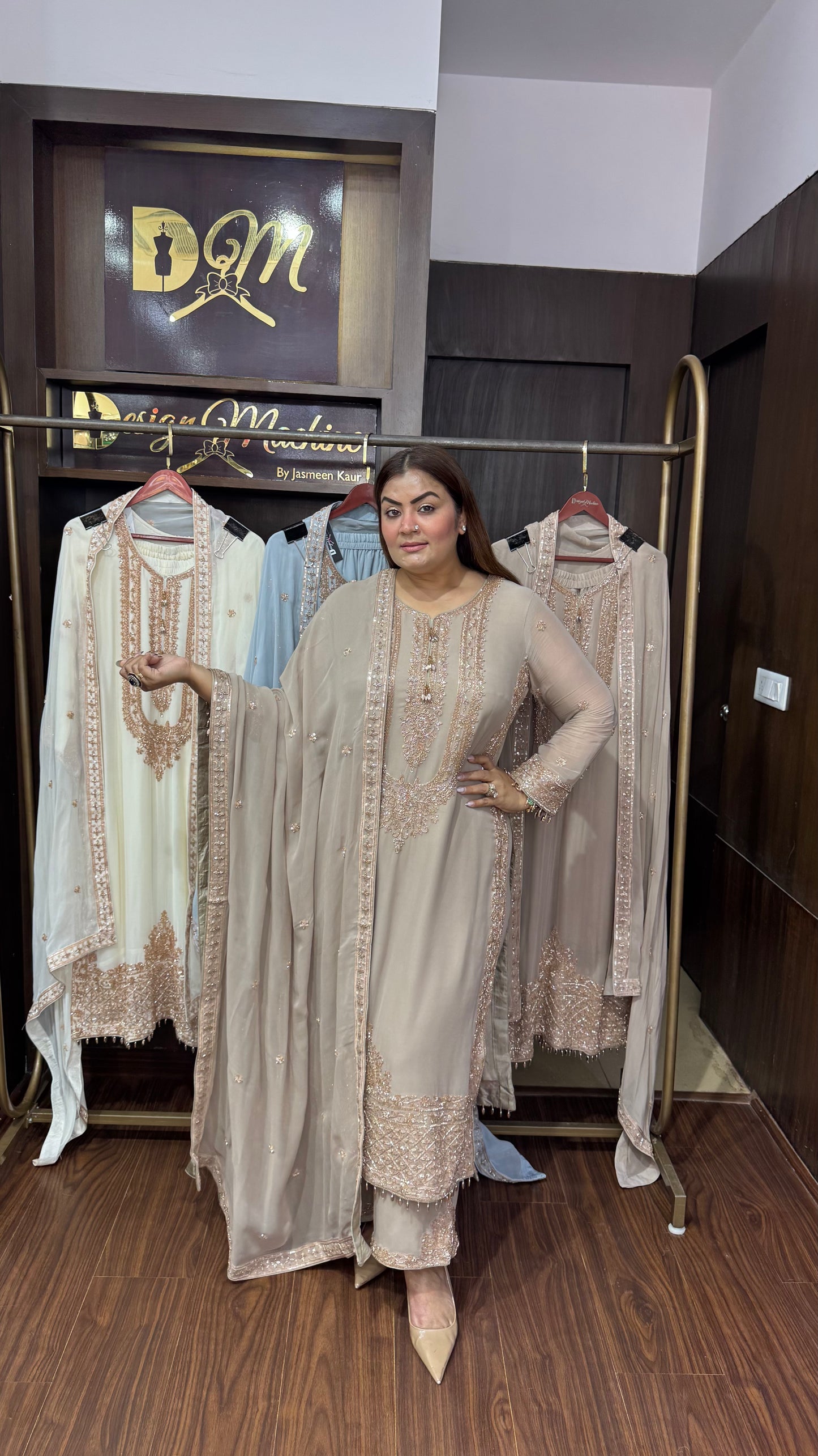 Elisia (Georgette Fabric Suit)