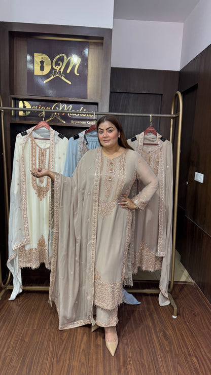 Elisia (Georgette Fabric Suit)