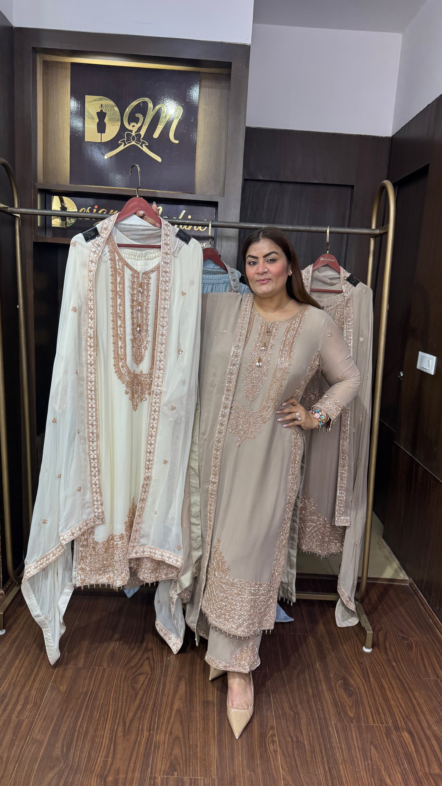 Elisia (Georgette Fabric Suit)
