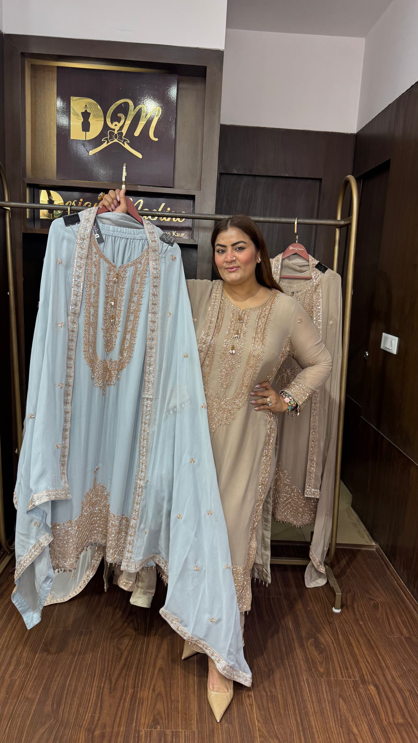 Elisia (Georgette Fabric Suit)